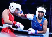 开云体育官网-女子拳击比赛：中国选手力挫对手，晋级