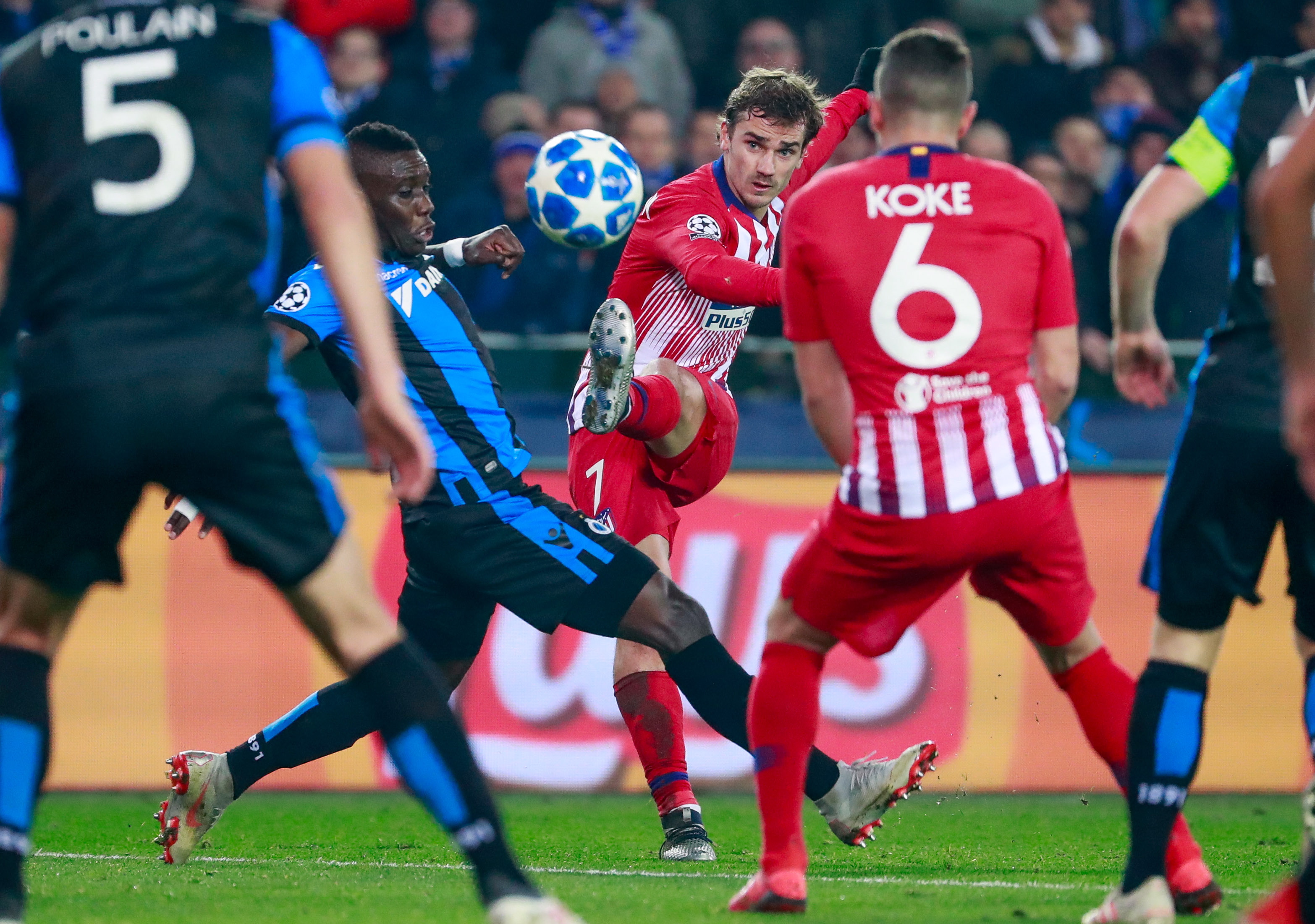 马竞客场战平布鲁日，小组第二暂时稳固的简单介绍