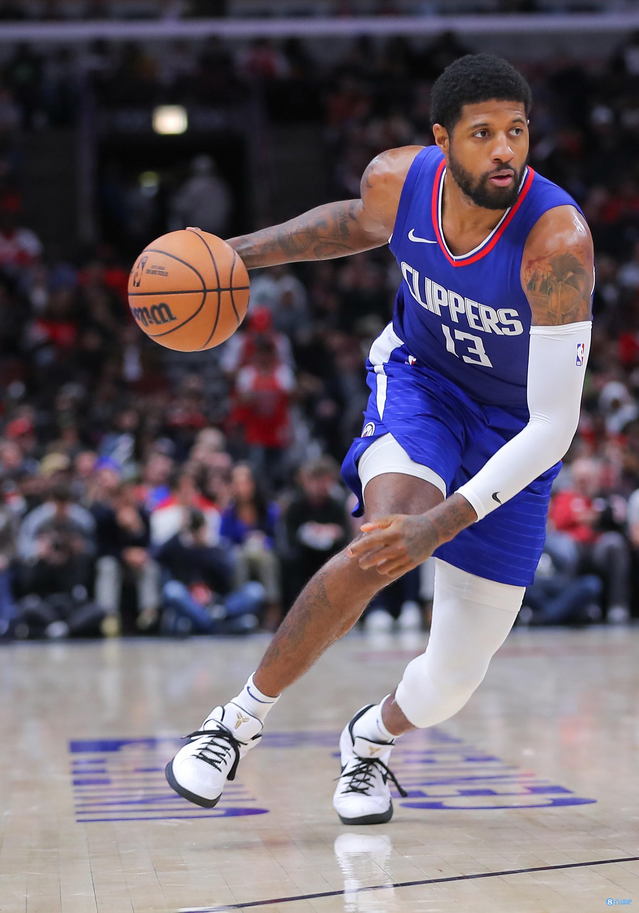 包含步行者完胜骑士，乔治高光表现的词条