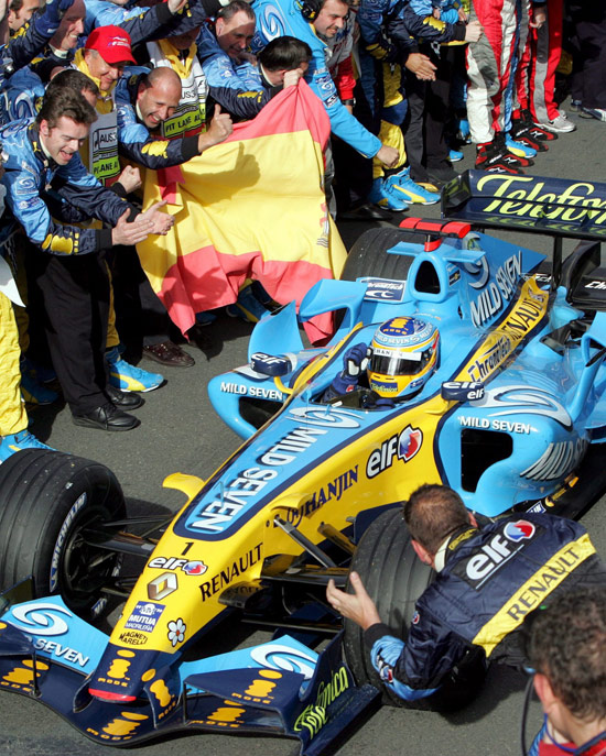 法拉利横扫雷诺车队，阿隆索惊艳四座的简单介绍